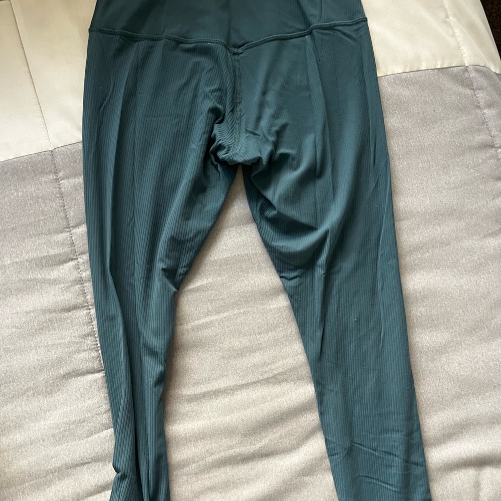 Lululemon Athletica Deep Teal Leggings